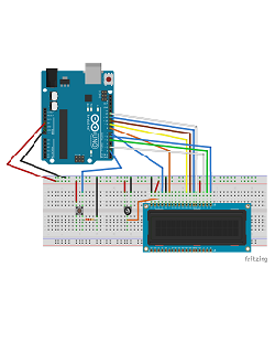 LCD kijelzős számláló Arduinoval